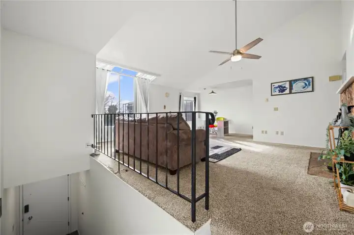 Walk up to large open living space