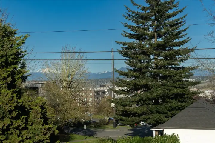 Cascade mountain view from unit #6