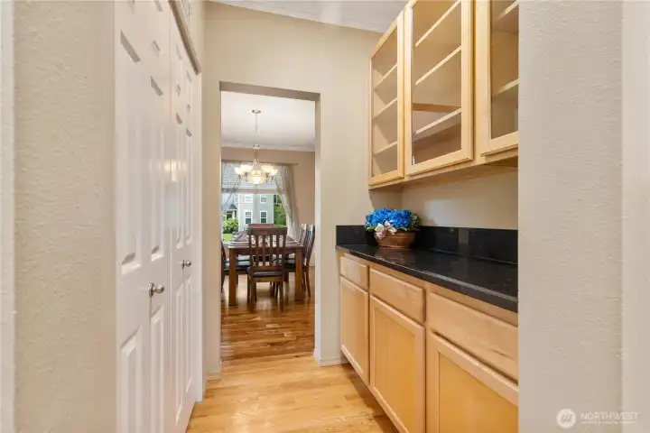 Butler and pantry area