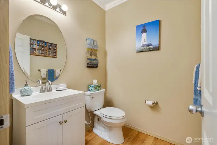 Lower bathroom