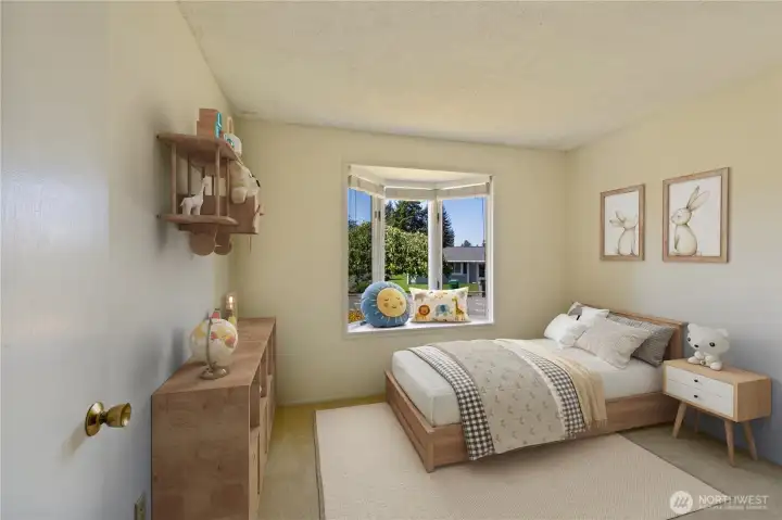 Bedroom 2- virtually staged
