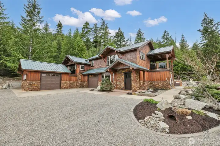 Parking for so many cars, boats, RV, freedom to choose