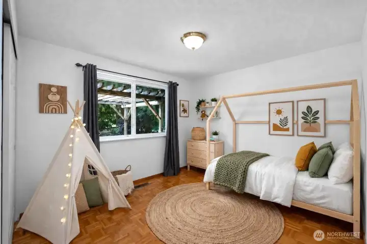 Virtually Staged. Nice sized bedroom 2 Virtually Staged. Nice sized bedroom 2