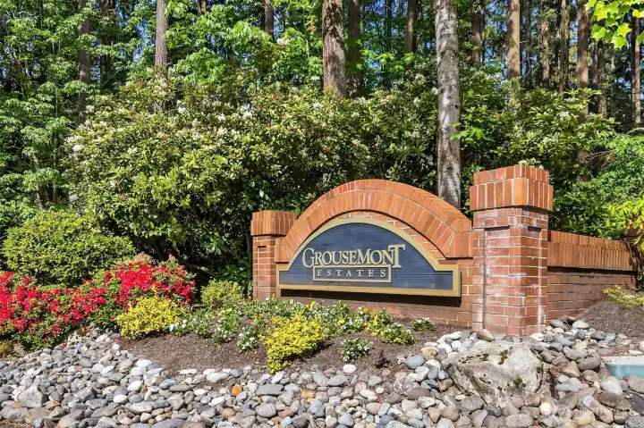 Grousemont is one of the most prestigious communities on the Eastside!