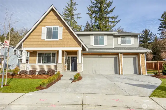 Peak Floorplan. Pictures depict a previously built home similar to the home going to be built on this lot. Floor plans, Elevations, colors, upgrades & materials may be different.