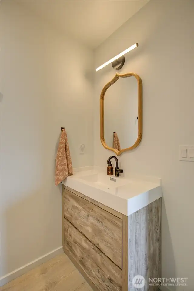 Main level bathroom.