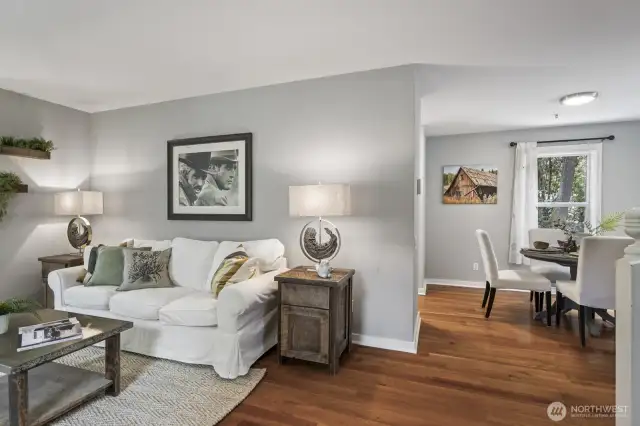 Cozy living space within a functional main floor layout.