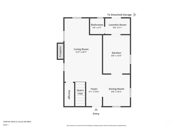 The main floor features a well-designed, open floor plan that seamlessly connects the living, dining, and kitchen areas.