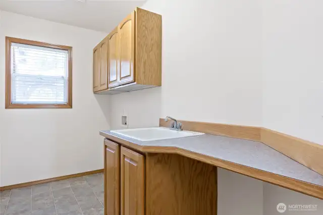 Main floor laundry