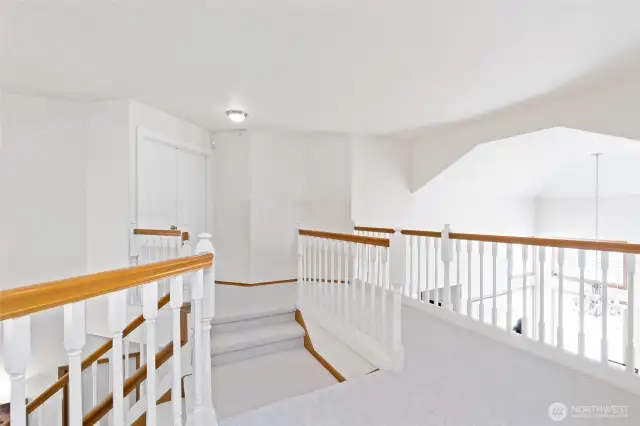 Upstairs landing