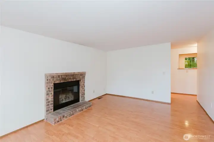 Fireplace to warm up the winter months