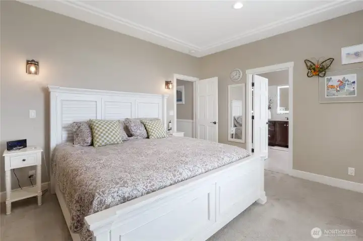 Retreat to the primary suite with natural light and room to unwind.