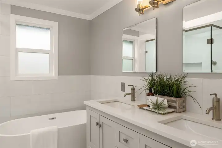 Another view of the primary bathroom