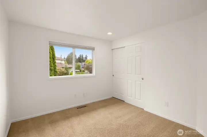 Spacious upstairs bedroom