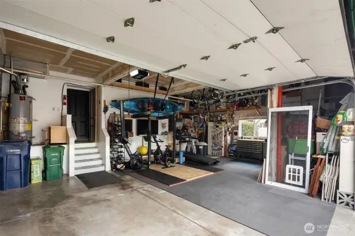 790 sq ft garage. You can fit anything in here!