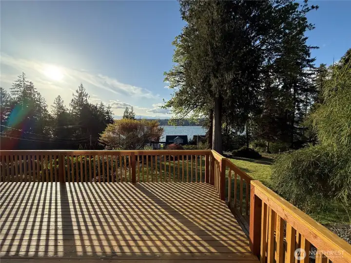 Great View from large front deck