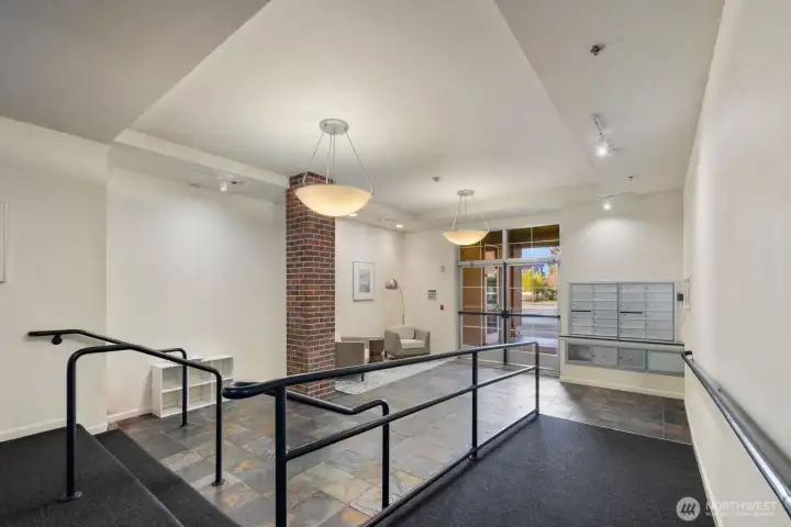 Well kept building with healthy HOA