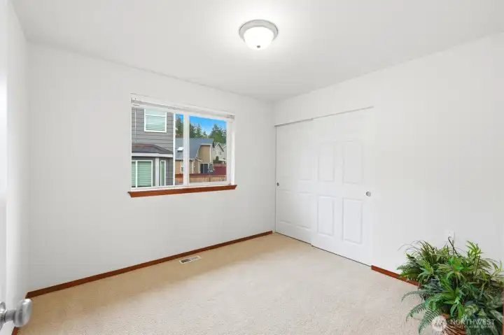 Another lovely bedroom upstairs.
