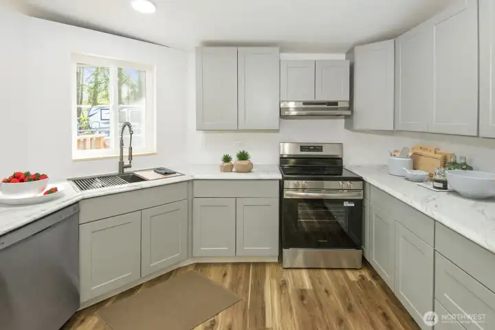 Kitchen *Virtually Staged*