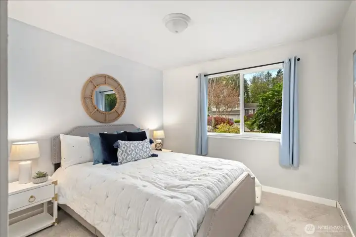 The secondary bedrooms create flexibility for changing needs