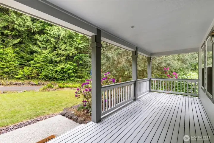 Imagine sitting on your porch having your morning coffee or favorite beverage