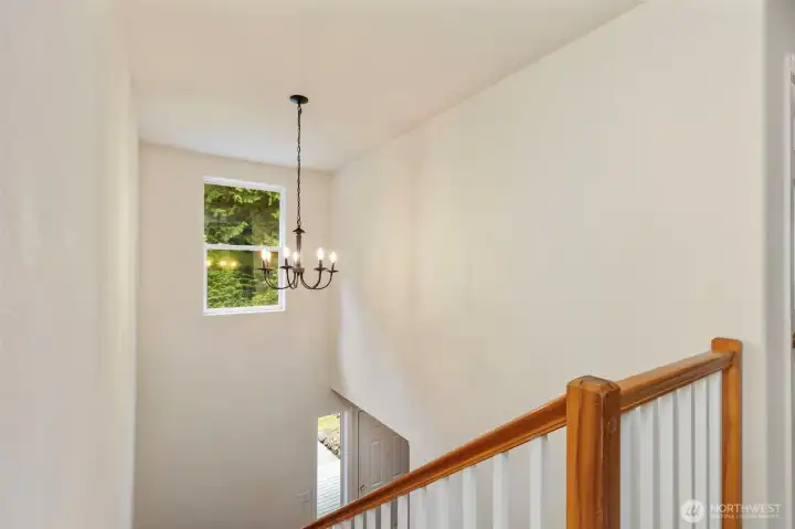 Stairway to upper floor