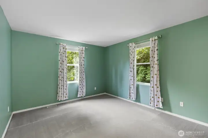 Second bedroom with closet