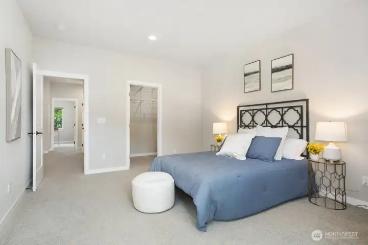 Another view of the master bedroom!