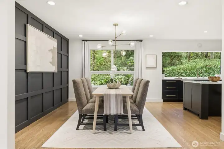 Separate Dining Area