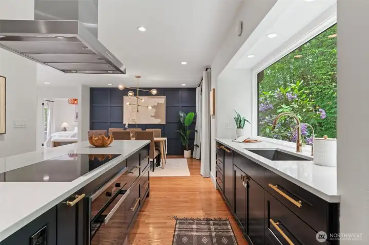 Miele Appliances, including Built-In Dual Door Fridge