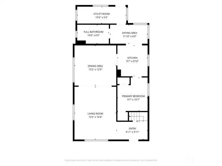 Floor plan - 1st floor (measurements are estimates and not guaranteed)