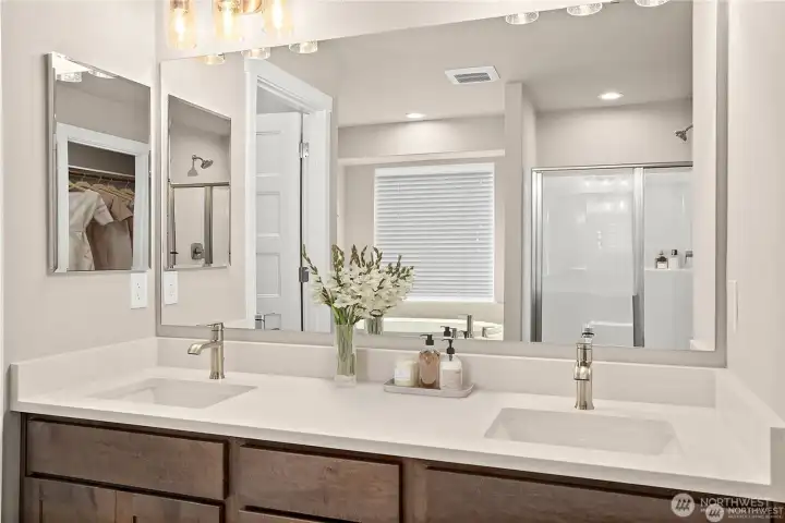 Virtually Staged Bathroom Virtually Staged Bathroom