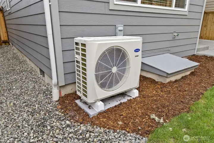 Carrier Heat pump great for those hot or cold PNW days! Carrier Heat pump great for those hot or cold PNW days!