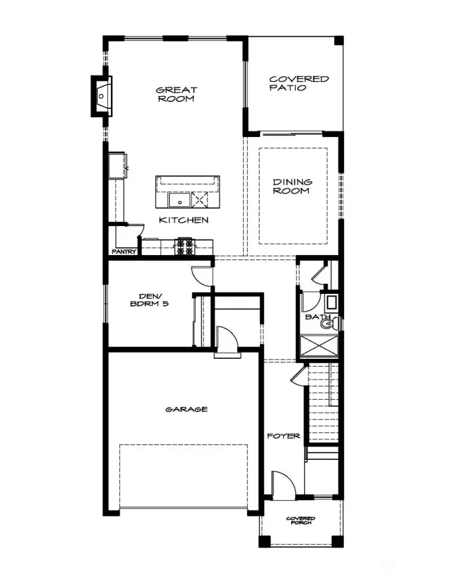 Floorplan is for reference only; actual floorplan may vary. Seller reserves the right to make changes without notice.