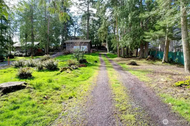 Long driveway off Mission Beach Road