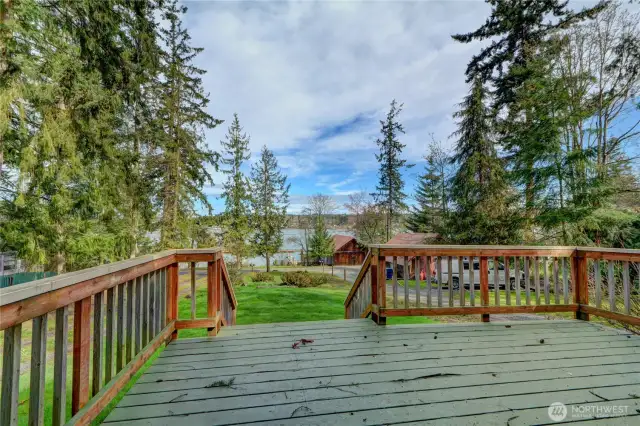 Deck on cabin