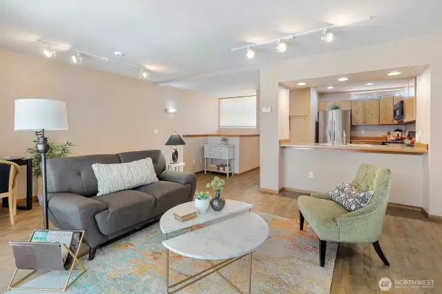 Open concept floorplan