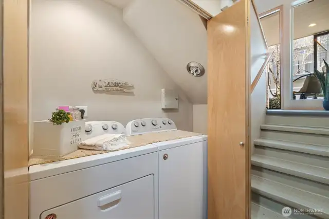Laundry closet