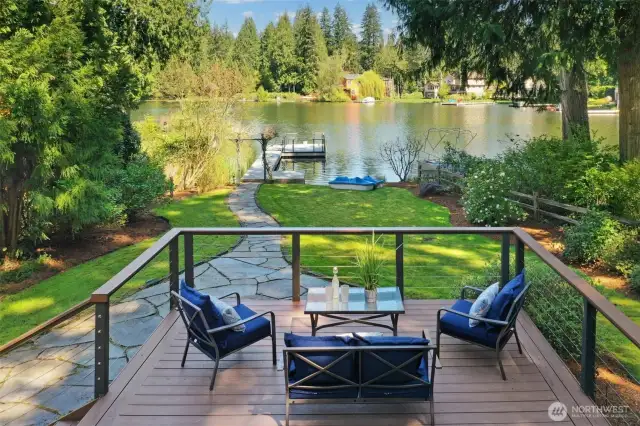 Escape to your own lakeside retreat while staying close to everything!