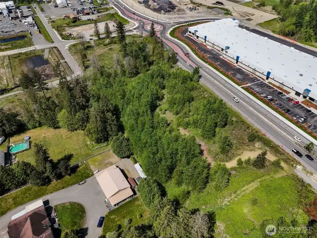 Exceptional opportunity for commercial development.