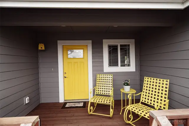 Another view of the porch.