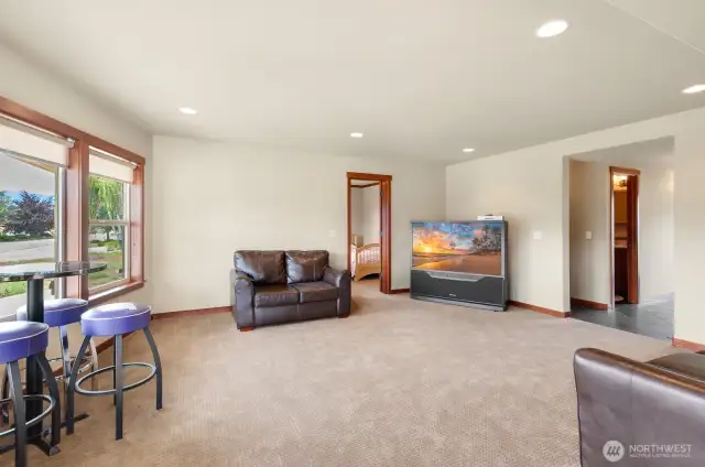 Large family room on main level