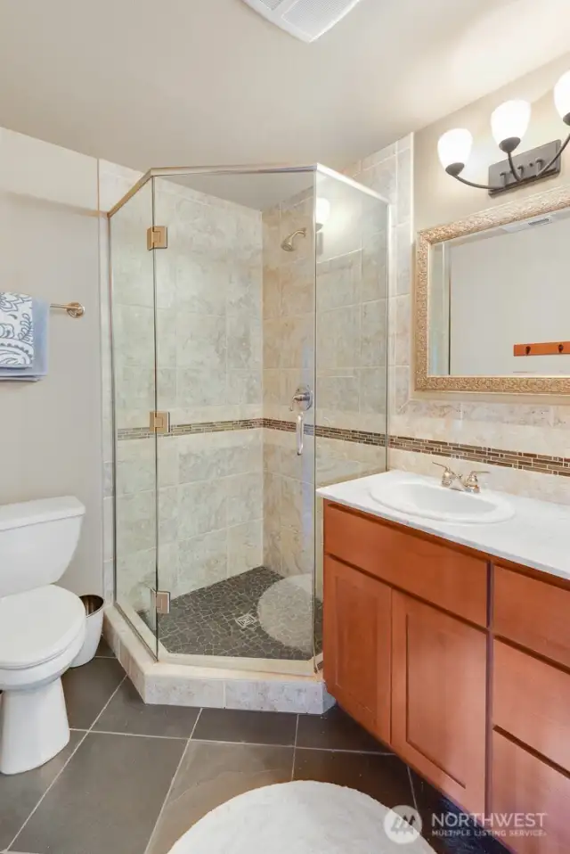 3/4 bath on main level