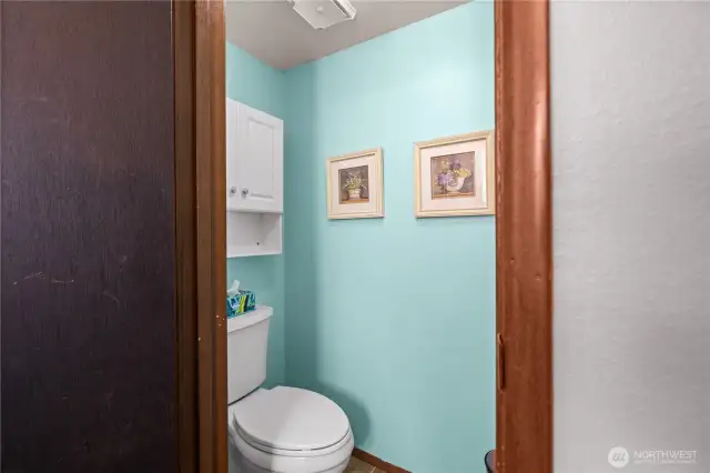 Half bath off Laundry room