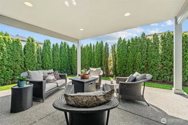 Covered Back Patio