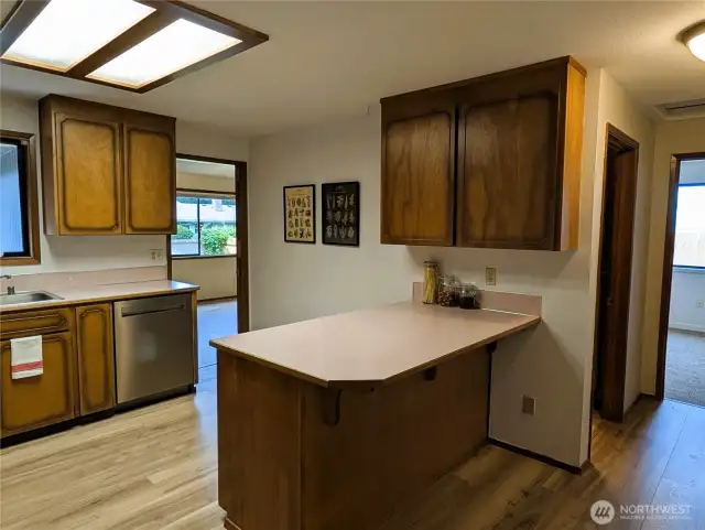 Kitchen with new Stainless Steel Appliances. #2407 Elliott Ave NW, Olympia, WA 98502