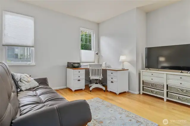 Main level  bedroom, den or office.
