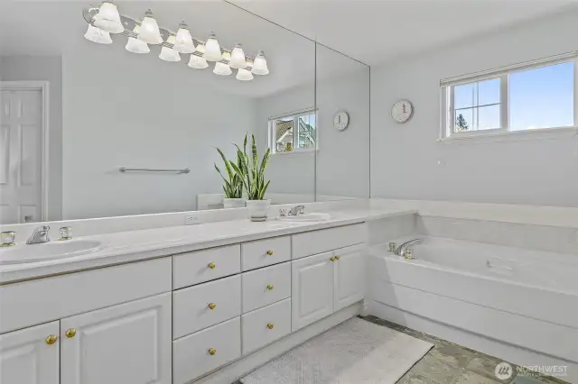 Primary bedroom bath, vanity