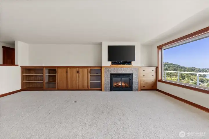 open concept Living area