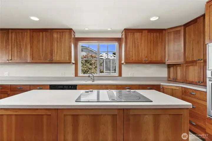 Well kept remodeled kitchen
